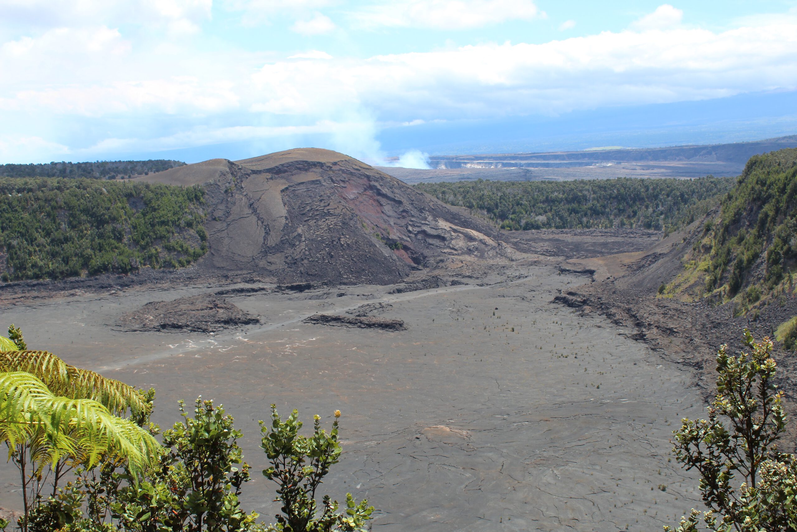 Volcanoes National Park on the Big Island of Hawaii 